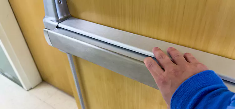 Installing a Push Bar on a Door Fort Pierce